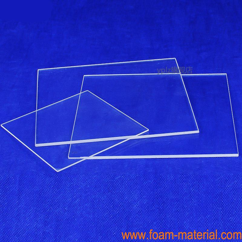 China High Purity Quartz Clear Glass Sheet for UV Disfection