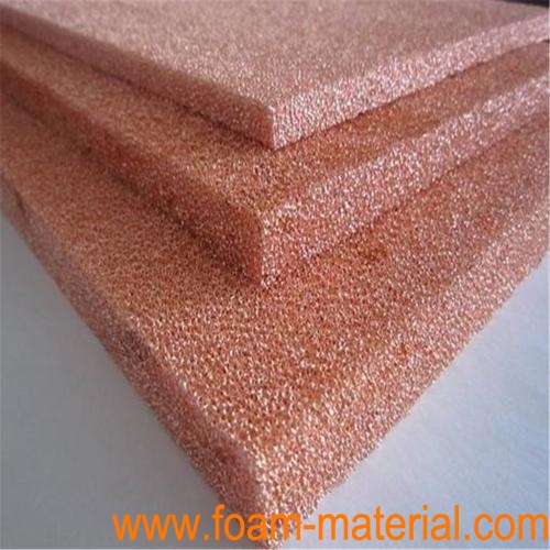 Customizable High Porosity Cu Copper Foam Electrode Sheet