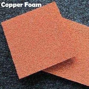 Sample Laboratory Copper Foam Electrode Sheet