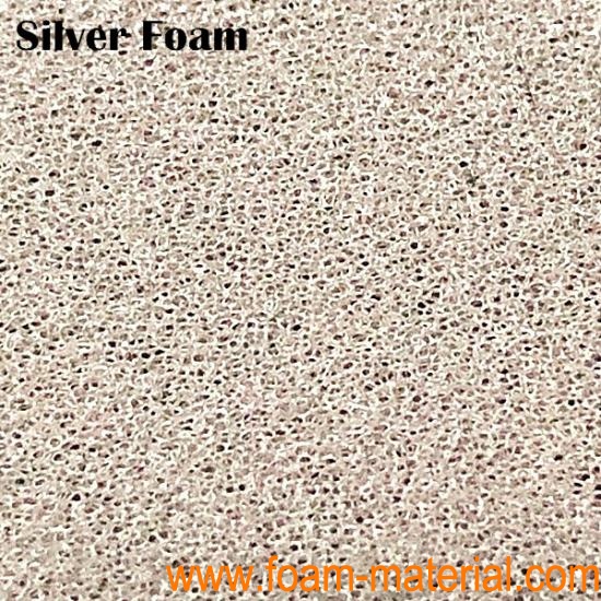 Sample 99.99% High Purity Silver Metal Foam