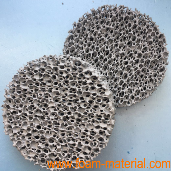 Silicon SiC Carbide Ceramic Foam Filter