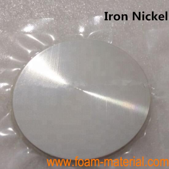 High Purity 3N5  Iron Nickel Fe-Ni Sputtering Target for Metal Thin Film Coating
