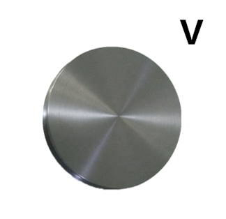 High Purity 99.9% 3N High Purity V Coating Materials Vanadium Sputtering Target