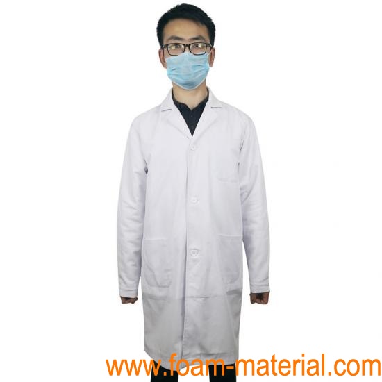 Summer Nurse/Doctor Stab Proof White Coat Stab Proof Long Sleeved Stab Proof Clothing Cut Proof Clothing Neck Protective Work Clothes For Men And Women