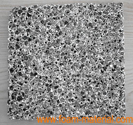 55%-60% Porosity Open Cell Al Aluminium Foam Sheet