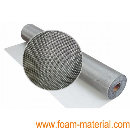 Corrosion Preventive Aluminium Woven Mesh Black Aluminum Wire Mesh