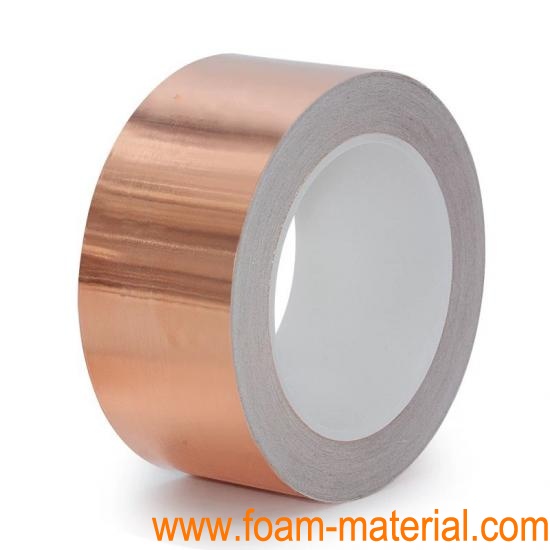 Dual-Conductive Copper Foil Tape Electromagnetic Shielding EMI Single Conductor Copper Foil