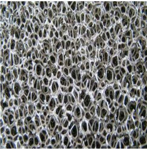 Porosity of metal foam
